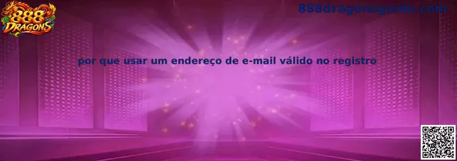 Importância de e-mail válido